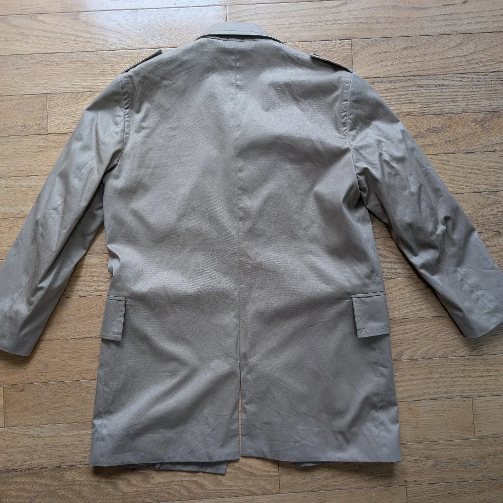 Men's Tan Trenchcoat (Lova) Small - Picture 2 of 6